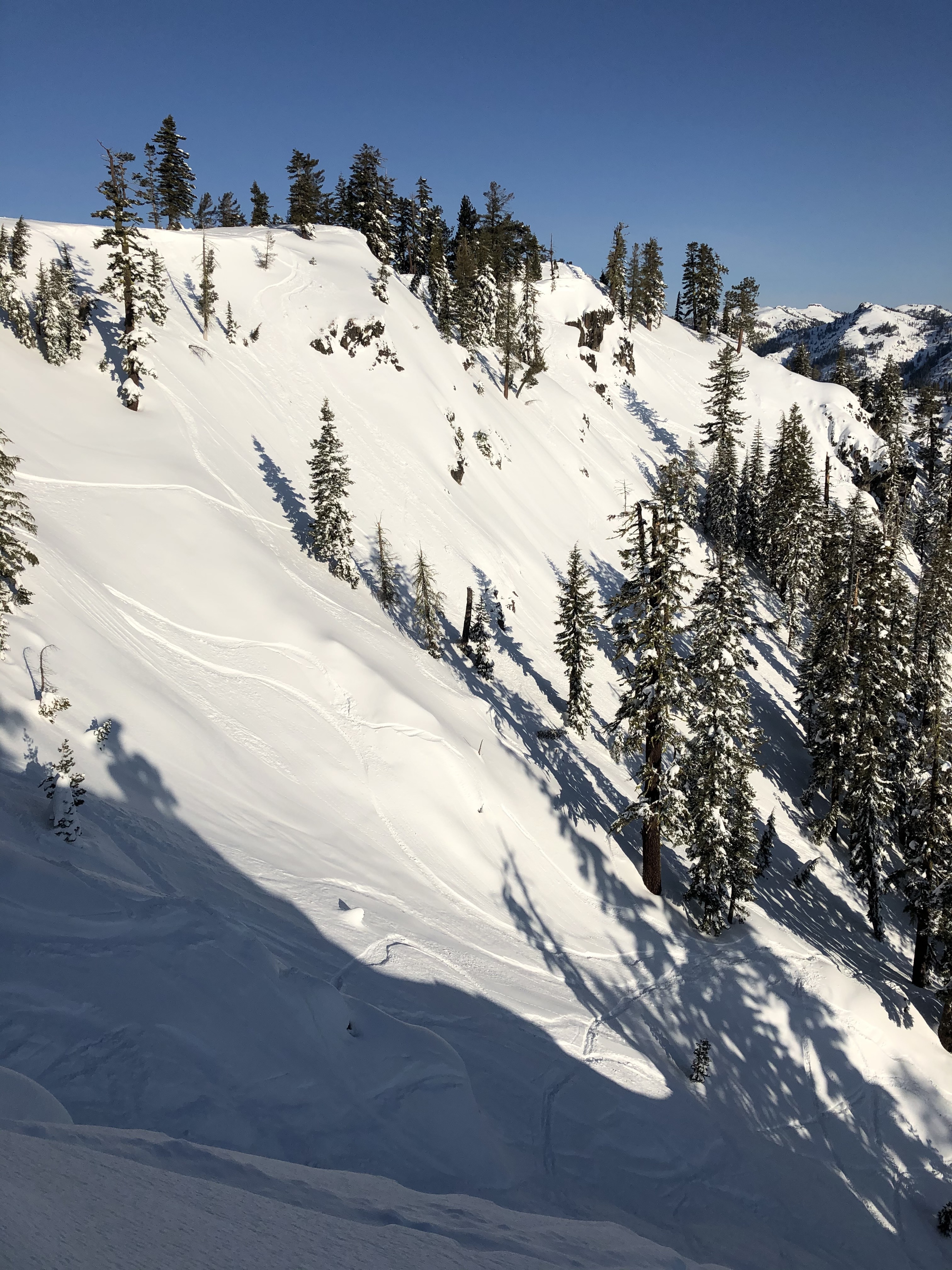 Untracked powder